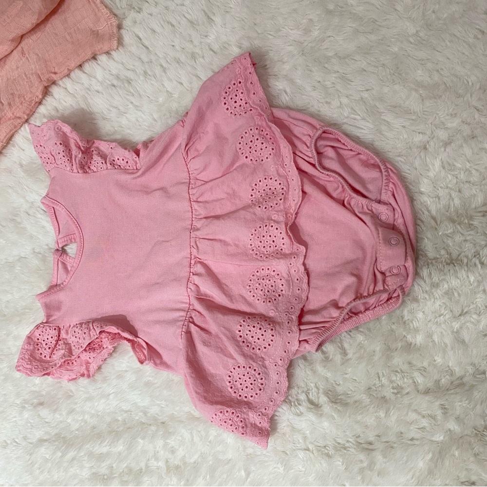 Pink Baby Romper
